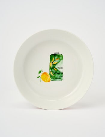 Porto Valentina Dinner Bowl, 21.5cm, Olive Oil product photo