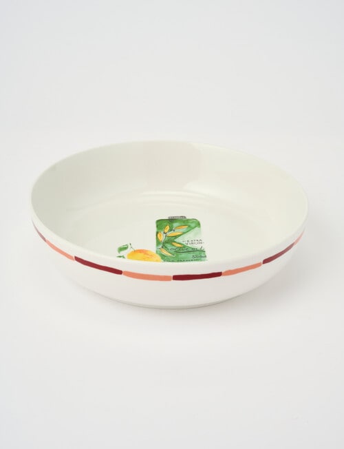 Porto Valentina Dinner Bowl, 21.5cm, Olive Oil product photo View 02 L