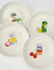 Porto Valentina Dinner Bowl, 21.5cm, Tomato product photo View 04 S