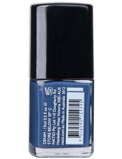 Natio Nail Colour, Denim product photo View 02 L
