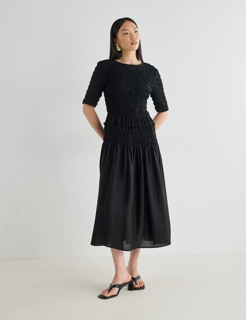 State of play Annika Dress, Black product photo View 03 L