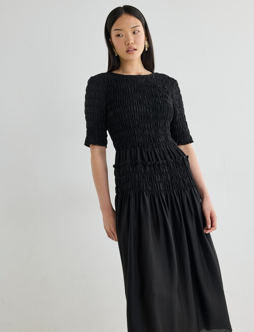 State of play Annika Dress, Black product photo View 04 L