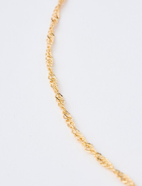 Whistle Ring Necklace, Gold Tone product photo View 03 L