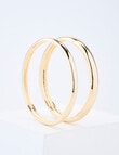 Whistle Solid Bangle Set, 2-Pack, Gold Tone product photo View 02 S