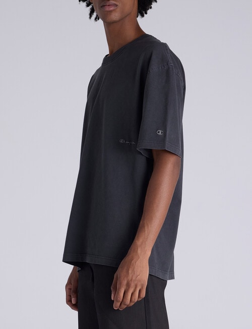 Champion Vintage Wash Tee, Black product photo View 02 L