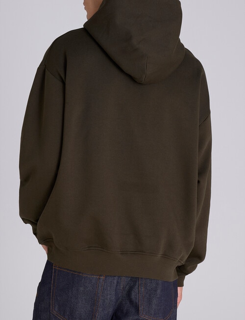 Champion Puff Script Hoodie, Green product photo View 03 L