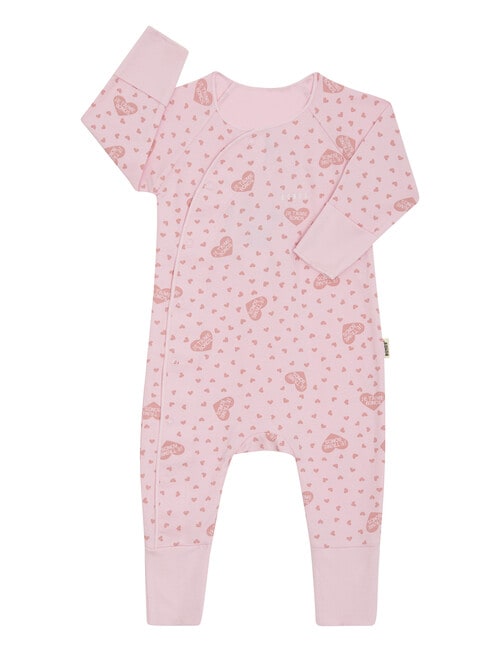 Bonds Newbies Endless Love Cozysuit, Pink product photo