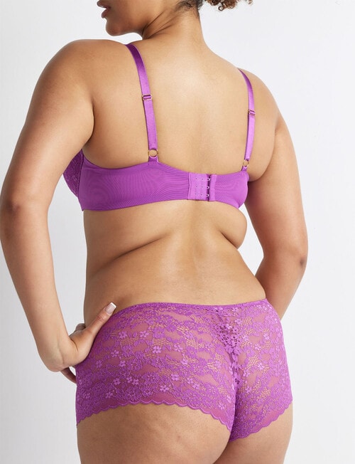 Perfects Be Free Lace Short, Sweet Pea product photo View 03 L