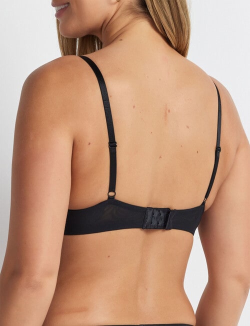 Perfects Twilight Dream Push Up Bra, Black, A-D product photo View 02 L