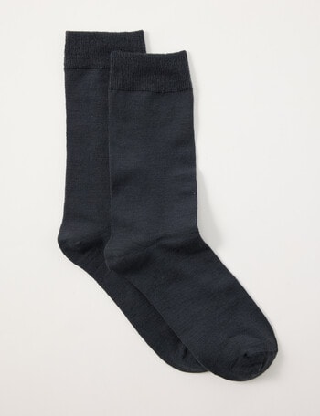 Lyric Wool Rich Crew Sock, 2-Pack, Charcoal product photo