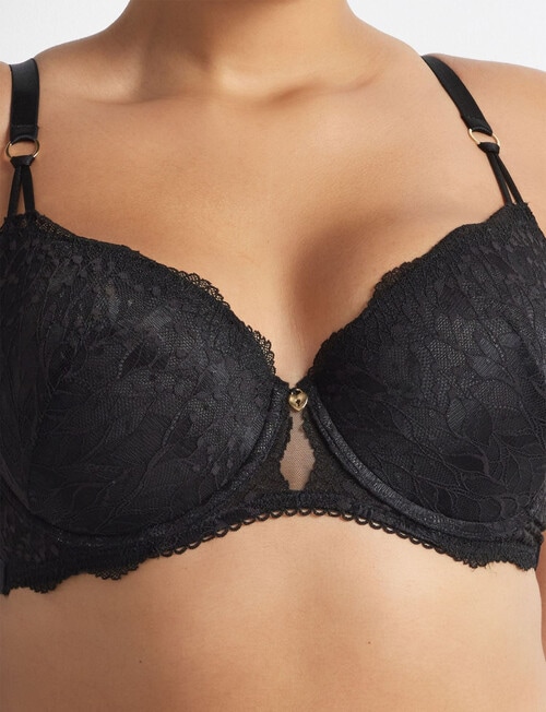 Perfects Twilight Dream D+ Balconette, Black, D-E product photo View 03 L