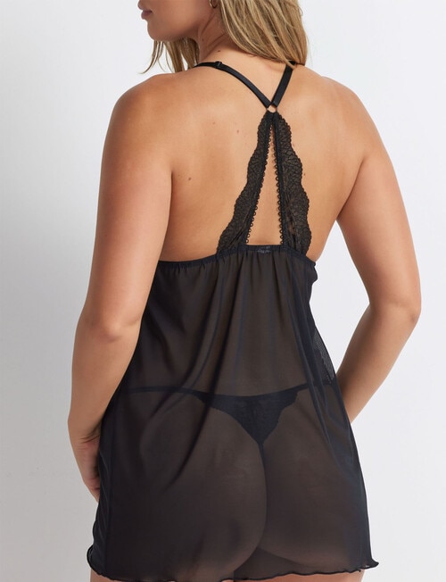 Perfects Twilight Dream Chemise, Black product photo View 02 L
