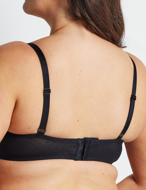 Perfects Epic Lace Underwire Bra, Black, D-G product photo View 03 L