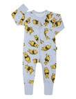 Bonds Disney Winnie the Pooh Zippy Wondersuit, Blue product photo