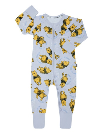 Bonds Disney Winnie the Pooh Zippy Wondersuit, Blue product photo