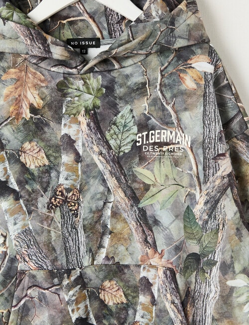 No Issue Camo Oversize Hoodie, Autumn product photo View 02 L
