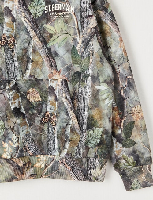 No Issue Camo Oversize Hoodie, Autumn product photo View 03 L