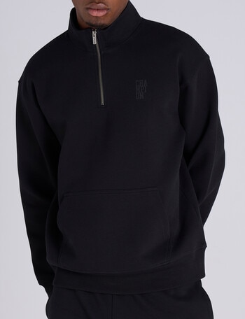 Champion Quarter Zip Base Sweat, Base Black product photo