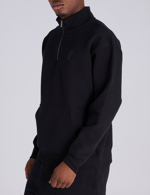 Champion Quarter Zip Base Sweat, Base Black product photo View 02 L