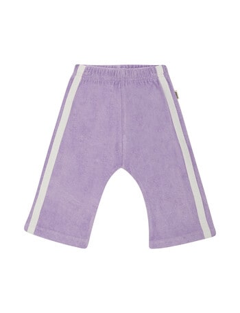 Bonds Terry Towel Wide Leg Pants, Purple product photo