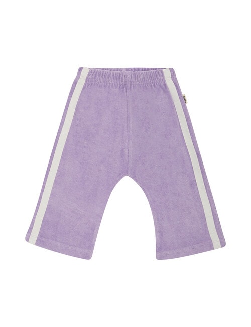 Bonds Terry Towel Wide Leg Pants, Purple product photo