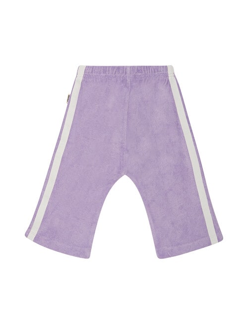 Bonds Terry Towel Wide Leg Pants, Purple product photo View 02 L