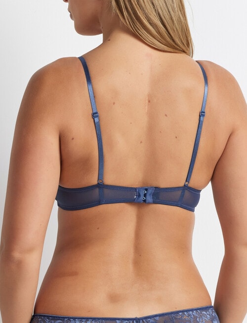 Perfects Brazilian Push Up Bra, Violet Indigo product photo View 03 L
