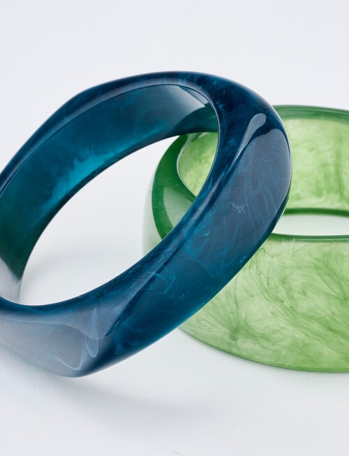 Whistle Bangle Set, 2-Pack, Deep Forest & Navy product photo View 02 L