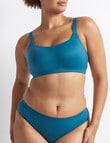 Perfects Alive Bandeau Bra, Blue Coral product photo