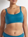 Perfects Alive Bandeau Bra, Blue Coral product photo View 02 S