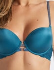 Perfects Bombshell Super Boost Bra, Blue Coral product photo View 02 S