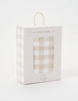Little Bundle Duvet Cover, Sandy Gingham product photo View 02 S