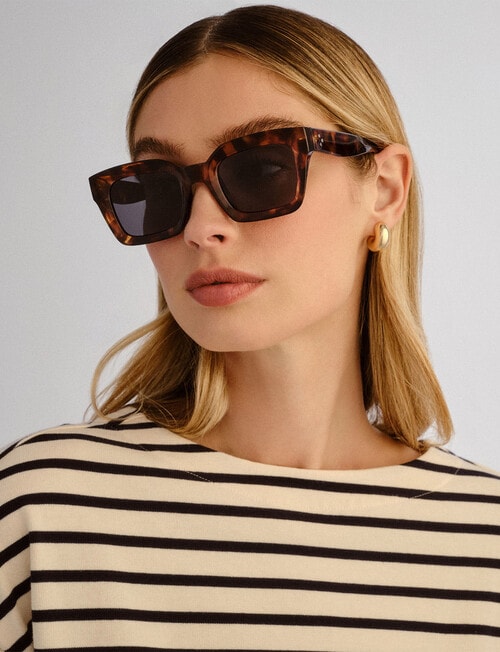 Cancer Council Fairlight Sunglasses, Amber Tortoise product photo View 04 L