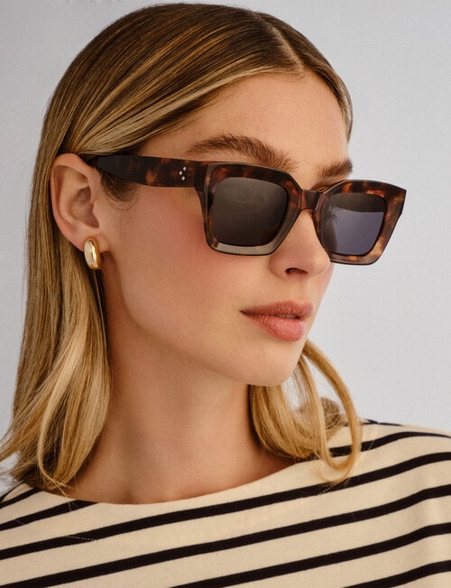 Cancer Council Fairlight Sunglasses, Amber Tortoise product photo View 05 L