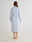 Ruby & Bloom Printed Robe, Blue, 10-26 product photo View 02 S