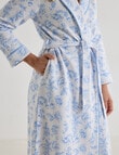 Ruby & Bloom Printed Robe, Blue, 10-26 product photo View 05 S