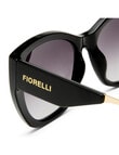 Fiorelli Alexa Sunglasses, Black & Gold product photo View 03 S