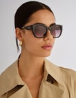 Fiorelli Alexa Sunglasses, Black & Gold product photo View 04 S