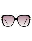 Fiorelli Jamie Sunglasses, Black & Gold product photo View 02 S