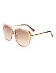 Fiorelli Jamie Sunglasses, Rose Haze & Gold product photo