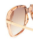 Fiorelli Jamie Sunglasses, Rose Haze & Gold product photo View 03 S