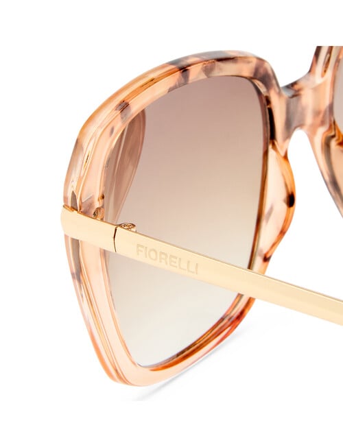 Fiorelli Jamie Sunglasses, Rose Haze & Gold product photo View 03 L