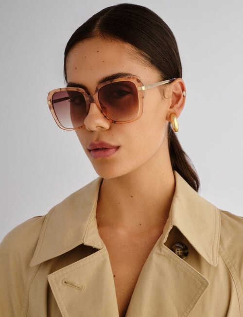Fiorelli Jamie Sunglasses, Rose Haze & Gold product photo View 04 L