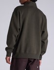Champion Quarter Zip Base Sweat, Base Army product photo View 03 S