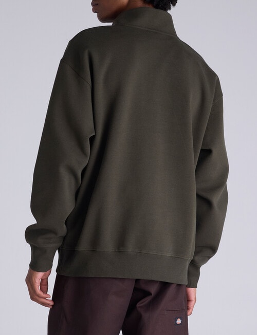 Champion Quarter Zip Base Sweat, Base Army product photo View 03 L