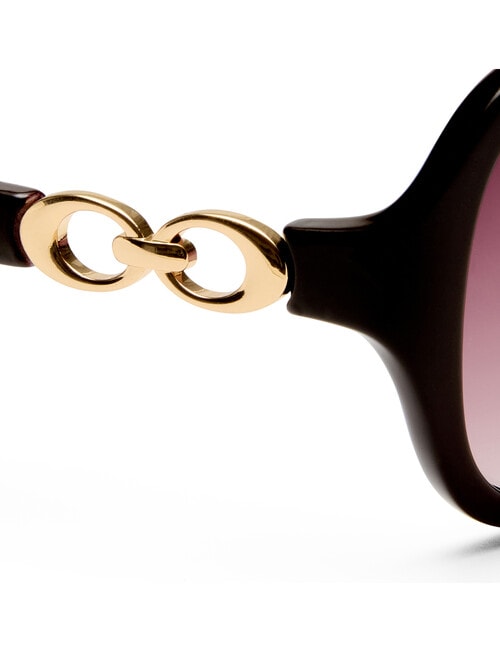 Fiorelli Aggie Sunglasses, Dark Chocolate product photo View 03 L