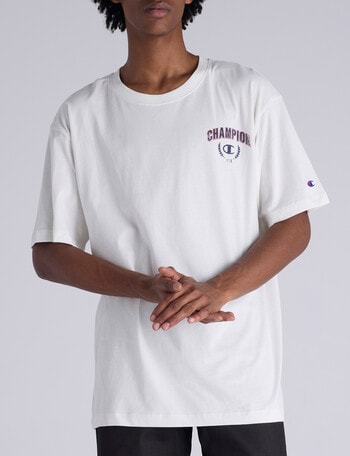 Champion Varsity Graphic Tee, White product photo