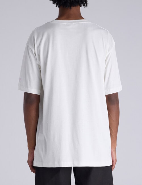 Champion Varsity Graphic Tee, White product photo View 03 L