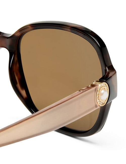 Cancer Council Abbey Sunglasses, Dark Tortoise & Pearlised Tan product photo View 03 L