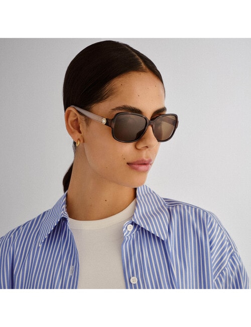 Cancer Council Abbey Sunglasses, Dark Tortoise & Pearlised Tan product photo View 03 L